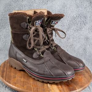 Pajar Banff 2 Men's Winter Weather Snow Boots Brown Psuede / Nylon Size 45
